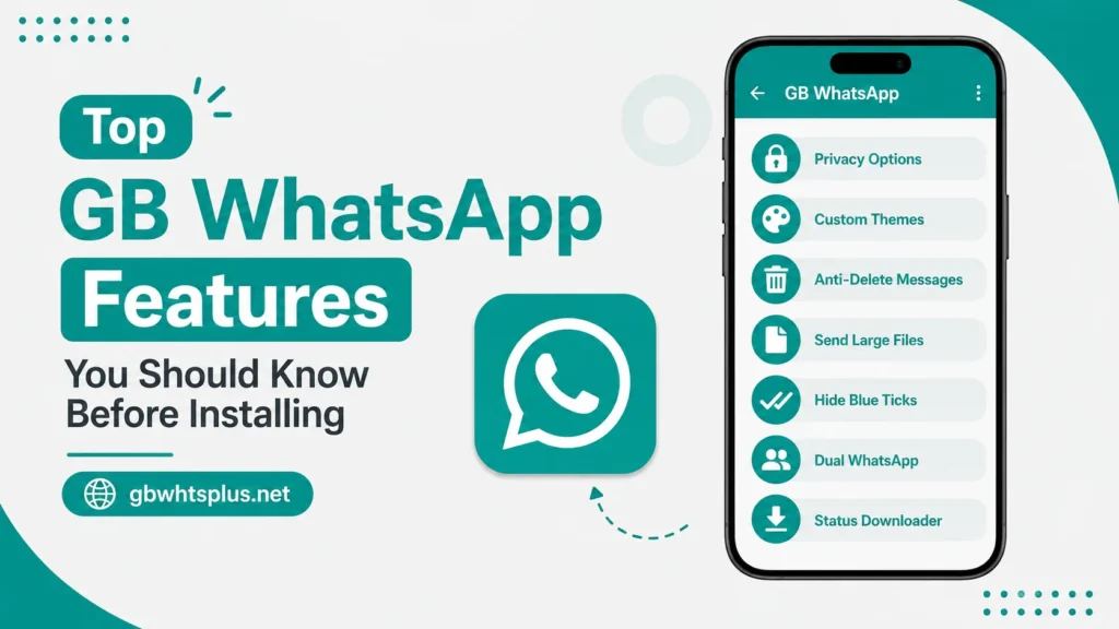 Top GB WhatsApp Features You Should Know Before Installing